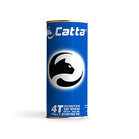 Nhớt tổng hợp toàn phần CATTA 4T SCOOTER 0.8L - SAE 10W40, API SN, JASO MB, Fully Synthetic 100% - Hàng chính hãng