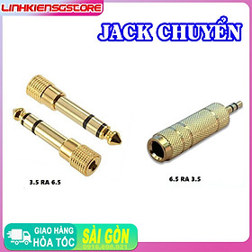 Jack chuyển 3.5 sang 6.5 và 6.5 sang 3.5mm