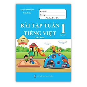 Sách - Bài Tập Tuần Tiếng Việt 1 - Cánh Diều - Tập 1