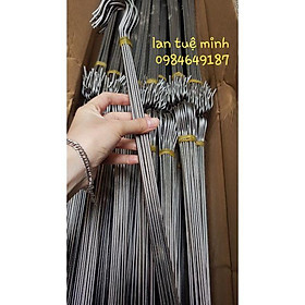 Mua 20 Móc Inox 2 đầu dài 45 cm để nối dài treo lan