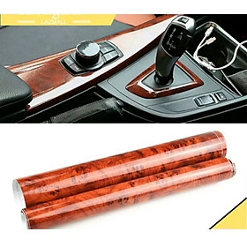Mua MIẾNG DÁN VÂN GỖ TRANG TRÍ XE MÁY ÔTÔ NHÀ CỰC ĐẸP