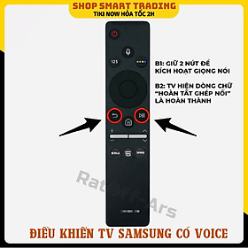 Điều kiển thông minh có giọng nói dành cho SAMSUNG Smart TV 4K, QLED- VOICE - Hàng nhập khẩu 