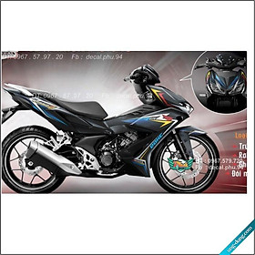Tem Rời Winner X đen nhám chỉ 7 màu