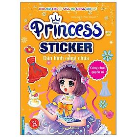 Sách Princess Sticker - Dán Hình Công Chúa - Công Chúa Quyến Rũ