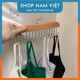 Mua Thanh Treo Phơi Đồ 8 Móc Phong Cách Hàn Quốc