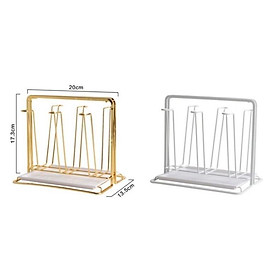 Mua Khay úp cốc vàng có hứng nước sang chảnh