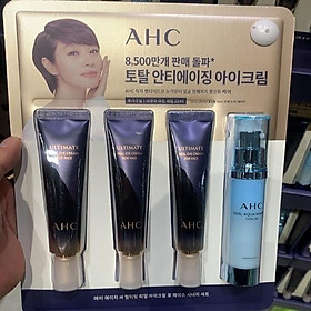AHC REAL EYE CREAM FOR FACE 30ml x 3 AMPLE 25ml