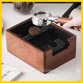 Mua Hộp đập bã cà phê tháo rời  có hộp gỗ bên ngoài