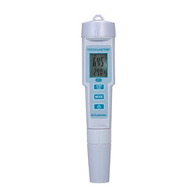 Máy Đo Chất Lượng Nước pH/EC/TDS/Nhiệt Độ 4 Trong 1 Chống Thấm Nước IP55 Có Đèn Nền