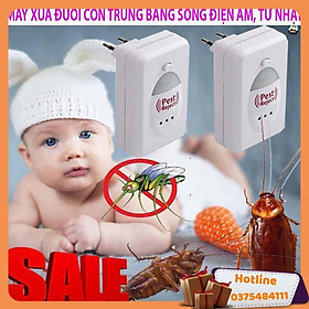 Hình ảnh Máy Đuổi Chuột Đuổi Côn Trùng Bằng Sóng Siêu Âm Pest Reject - Hàng Loại 1