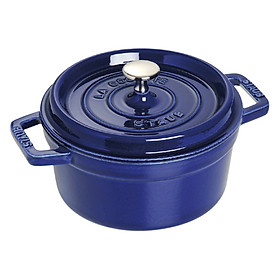 Nồi gang tròn Staub Xanh đen 22cm