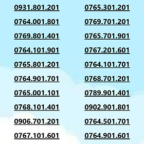 Sim Mobifone đuôi 01x01 Mang ý nghĩa viên mãn tròn đầy data 180GB [SIM CHƯA KÍCH HOẠT, PHẢI ĐĂNG KÝ CHÍNH CHỦ).- HÀNG CHÍNH CHỦ