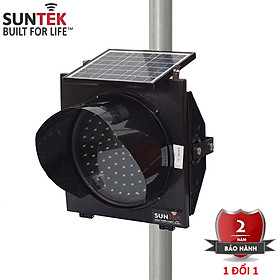 Mua Đèn Tín Hiệu Giao Thông Năng Lượng Mặt Trời SUNTEK Traffic Solar Light TL-01/TL-02 - Hoạt động 24/7 | Nhấp nháy 30 lần/phút | Tầm nhìn 800m | Tuổi thọ đèn LED 70.000 giờ - Hàng Chính Hãng