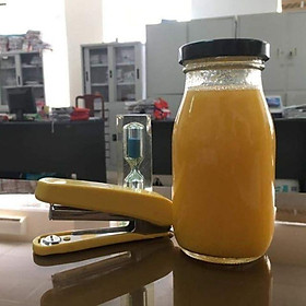 Mua Hũ sữa chua thủy tinh 200ml nắp thiếc đen