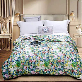 Mua Chăn lụa tơ tằm 100% thương hiệu Magrace paris Hàng chính hãng