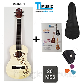 Mua Đàn Ukulele Tenor 26 Inch Full Gỗ Giá Rẻ Kèm Nhiều Phụ Kiện