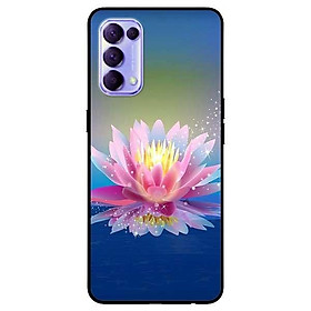 Ốp lưng dành cho Reno 5 - Reno 5 Pro - Realme 7 - Realme 7 Pro mẫu Sen Xanh Hồng