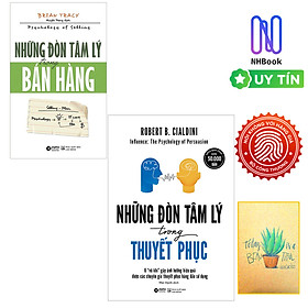 Download sách Combo Những Đòn Tâm Lý Trong Bán Hàng và Những Đòn Tâm Lý Trong Thuyết Phục ( Tặng Kèm Sổ Tay)