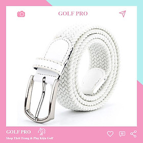 Thắt lưng golf nam chất chun co giãn cao cấp dây lưng thể thao GOLF PRO TL031