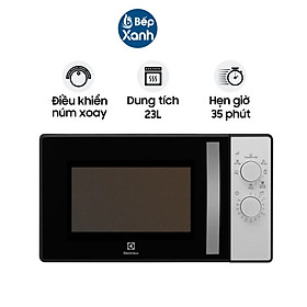 Mua Lò Vi Sóng Có Nướng Electrolux EMG23K38GB 23 lít - Công Suất Nướng 1000W - Hàng Chính Hãng