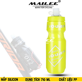 Bình nước xe đạp siêu nhẹ YQ-710 dung tích 710ml, chất liệu nhựa PP, tiện dụng cho xe đạp MTB và đường phố (không kèm giá đỡ bình nước xe đạp), để uống khi đạp xe ngoài trời - Mai Lee