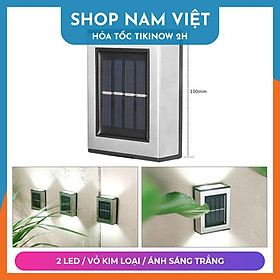 Mua Đèn Led Hắt Tường Năng Lượng Mặt Trời  Chịu Mọi Thời Tiết - Chính Hãng NAVIVU