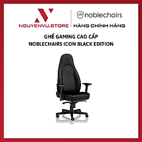 Mua Ghế gaming cao cấp Noblechairs ICON Black Edition PU leather - Hàng chính hãng