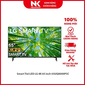 Mua Smart Tivi LED LG 4K 65 inch 65UQ8000PSC - Hàng chính hãng