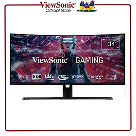 Mua Màn hình cong gaming ViewSonic VX3418-2KPC 34  / 2K/ VA/ 144Hz/ 1ms/ Adaptive Sync - Hàng Chính Hãng