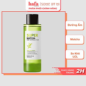 Nước Hoa Hồng Se Khít Lỗ Chân Lông Some By Mi Super Matcha Pore Tightening Toner 150ml + Tặng Kèm 1 Băng Đô Tai Mèo (Màu Ngẫu Nhiên)