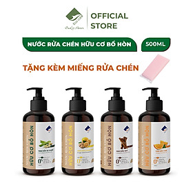 Nước Rửa Chén Hữu Cơ Chiết Xuất Bồ Hòn Kết Hợp Tinh Dầu Sả Chanh Chanh