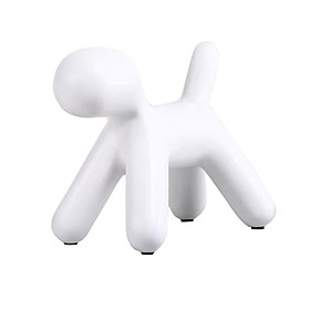 Polyresin Balloon Dog Sculpture Decorative Resin Dog Figurine