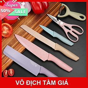 Mua BỘ 6 MÓN DAO LÚA MẠCH KHÁNG KHUẨN THẦN THÁNH SIÊU SẮC SIÊU SẠCH - BONGBEE333
