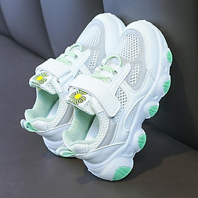 Giày chạy bộ trẻ em Giày thể thao ngoài trời của trẻ em Color: White Shoe Size: 30
