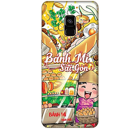 Ốp lưng dành cho điện thoại  SAMSUNG GALAXY A8 2018 hình Bánh Mì Sài Gòn - Hàng chính hãng