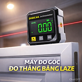 Mua Máy Đo Thăng Bằng Laser Cầm Tay – Màn Hình LED  Đo Độ Nghiêng Chuẩn Xác  d