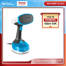 Bàn ủi hơi cầm tay Tefal DT7000E0 - 1100W - Phun hơi 17g/phút - Chức năng chống cặn kéo dài tuổi thọ bàn ủi - Hàng chính hãng