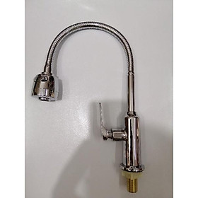Mua Vòi rửa bát đơn cần mềm thân đồng Inax