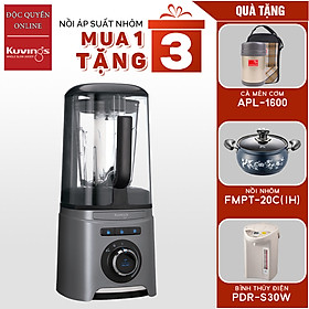 Mua Máy xay sinh tố chân không Kuvings SV-400MB (1.55L) Tặng Hộp cơm giữ nhiệt Apollo APL-1600 + Nồi Inox PN FMPT-20C(IH) + Bình thủy điện Tiger PDR-S30W - Hàng chính hãng