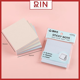 Giấy ghi chú / giấy ghi nhớ / Giấy note giấy nhớ giấy nhắn cho học sinh, văn phòng - nhiều màu – 100 tờ