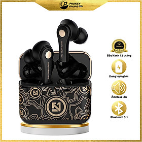 Mua Tai Nghe Bluetooth 5.0 Grayyiti Design FLOVEME - TS100 - Kết nối không dây - Nút cảm ứng thông minh - Mic đàm thoại siêu nhạy - Hàng Chính Hãng