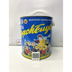 Mua Sơn dầu Bạch Tuyết màu xám đậm 123 3kg