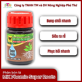 Mua Phân Bón Lá NPK Sinh Học Đầu Trâu MK PHOMIC SUPER ROOTS chai 100ml