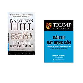 Combo 2 cuốn sách: Napoleon Hill - Để Thế Giới Biết Bạn Là Ai + Đầu Tư Bất Động Sản