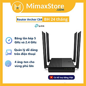 Mua Bộ Phát Wifi TP-LINK Archer C64 Băng Tần Kép Chuẩn AC1200 | Hàng Chính Hãng