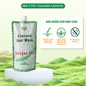 Kem Ủ Tóc Cazoova Hair Mask 500ml - Bổ Sung Collagen, Phục Hồi Tóc Khô Xơ, Giúp Tóc Mềm Mượt