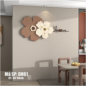 Mua Đồng hồ treo tường hiện đại - Đồng hồ treo tường cao cấp sang trọng - Mã DH61