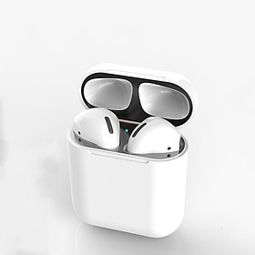 Miếng Dán Kim Loại Chống Bám Bẩn Chống Bụi Cho Case Airpods 1 / Airpods 2 / Airpods Pro