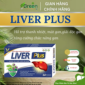 TPBVSK Hỗ trợ tăng cường chức năng gan LIVER PLUS H 60v