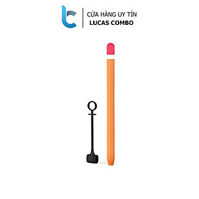 Mua Ốp Silicon bảo vệ Apple Pencil 1 kiểu bút chì tặng kèm dây chống rớt Adapter